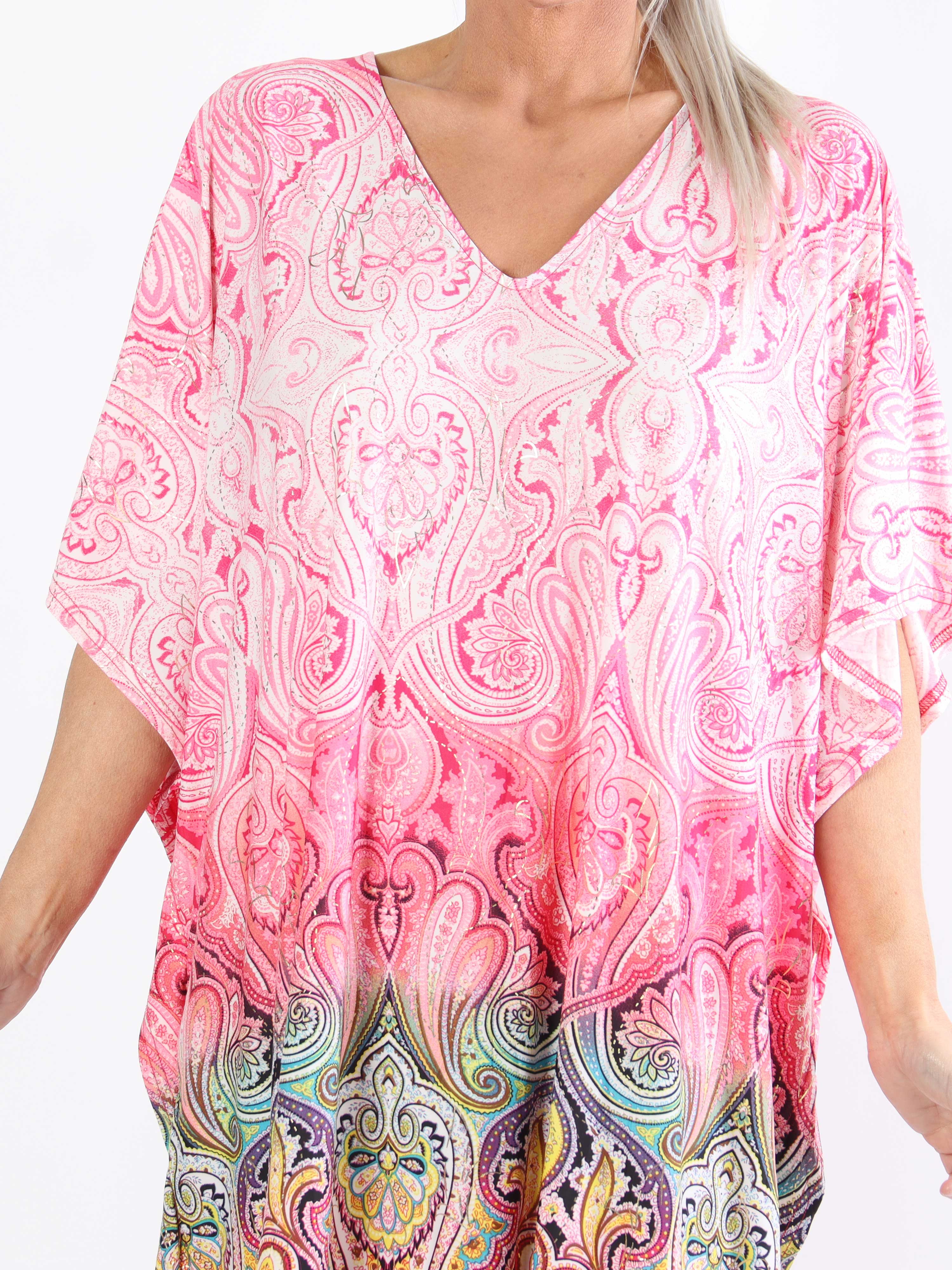 Azmina Tamaria - Tunikaklänning i plus size med resår och lös passform